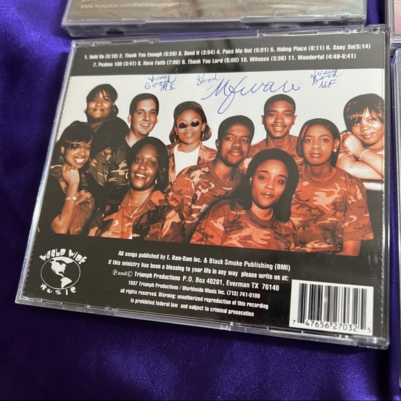 📌4 CD's Lee Williams, Bible Faith Remnant NEW, Emmett Moffett, Ruben Studdard - Picture 9 of 16